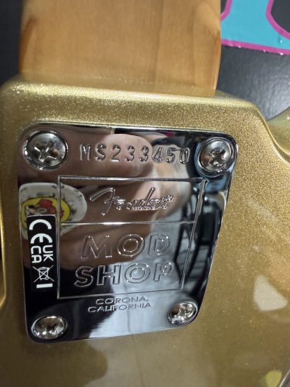Fender MODSHOP Pbass in Gold - Image 6