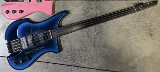 Kubicki Xfactor fretless Blue Pearl finish