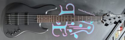 New WLE 5 string Charcoal Forst